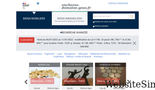 encheres-domaine.gouv.fr Screenshot