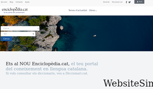 enciclopedia.cat Screenshot