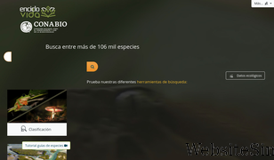 enciclovida.mx Screenshot