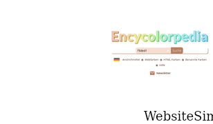 encycolorpedia.de Screenshot