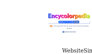 encycolorpedia.es Screenshot