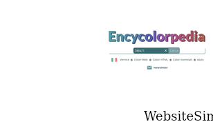 encycolorpedia.it Screenshot