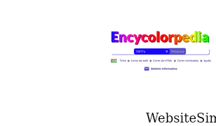 encycolorpedia.pt Screenshot