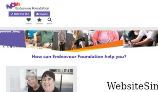 endeavour.com.au Screenshot