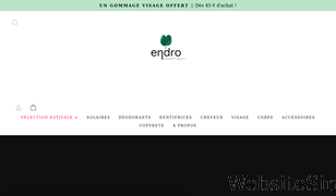 endro-cosmetiques.com Screenshot