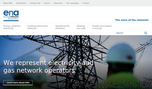 energynetworks.org Screenshot