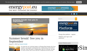 energypost.eu Screenshot