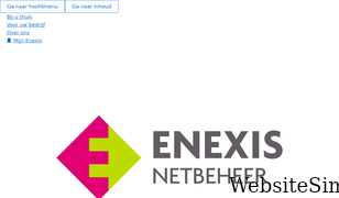 enexis.nl Screenshot