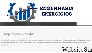 engenhariaexercicios.com.br Screenshot