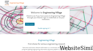 engineeringvillage.com Screenshot