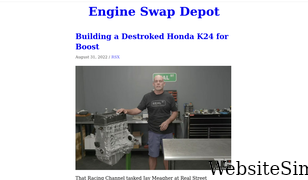 engineswapdepot.com Screenshot