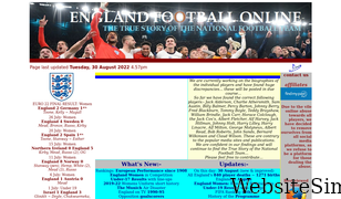 englandfootballonline.com Screenshot