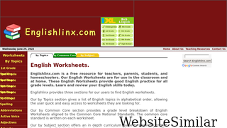 englishlinx.com Screenshot