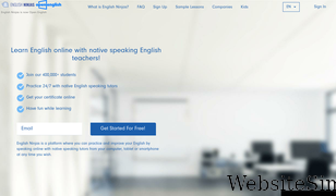 englishninjas.com Screenshot