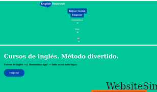 englishreservoir.com Screenshot