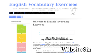 englishvocabularyexercises.com Screenshot
