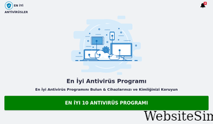 eniyiantivirusler.com Screenshot