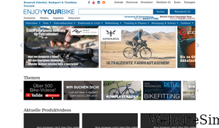 enjoyyourbike.com Screenshot