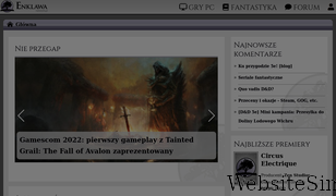 enklawanetwork.pl Screenshot