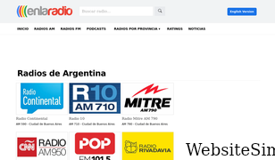 enlaradio.com.ar Screenshot