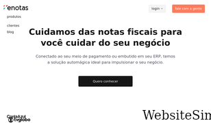 enotas.com.br Screenshot