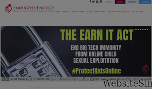 enough.org Screenshot