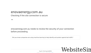 enovaenergy.com.au Screenshot