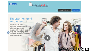 enqueteclub.nl Screenshot