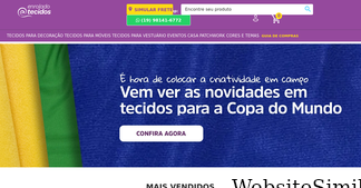 enroladotecidos.com.br Screenshot