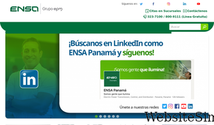 ensa.com.pa Screenshot