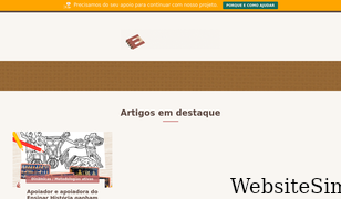 ensinarhistoria.com.br Screenshot