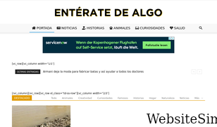 enteratedealgo.net Screenshot