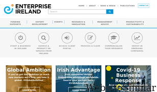 enterprise-ireland.com Screenshot