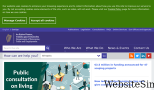 enterprise.gov.ie Screenshot