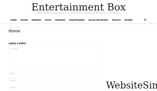 entertainmentbox.com Screenshot