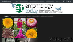 entomologytoday.org Screenshot