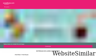 enviaflores.com Screenshot