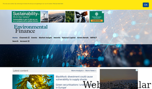 environmental-finance.com Screenshot