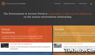 environmentandsociety.org Screenshot