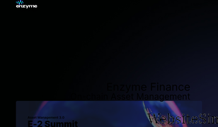 enzyme.finance Screenshot