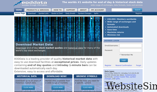 eoddata.com Screenshot