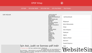 epdfkitapindiir.com Screenshot