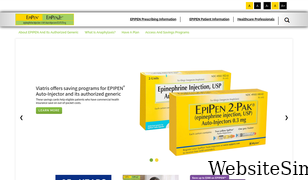 epipen.com Screenshot