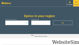 epiroc.com Screenshot