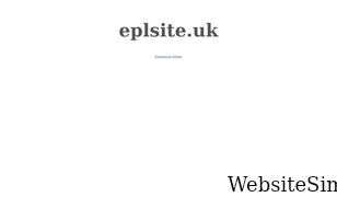 eplsite.uk Screenshot