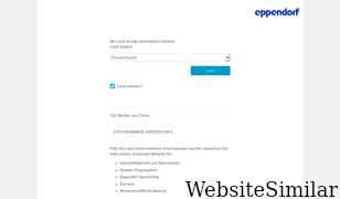 eppendorf.com Screenshot