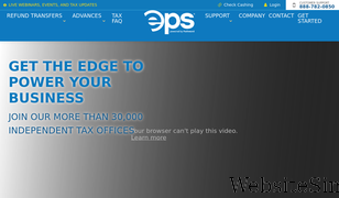 epsfinancial.net Screenshot