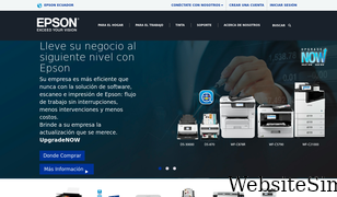 epson.com.ec Screenshot