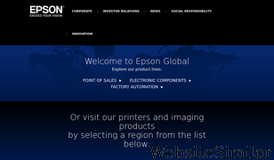 epson.com Screenshot