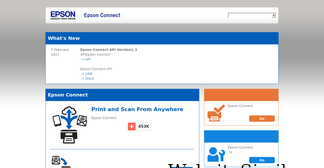 epsonconnect.com Screenshot